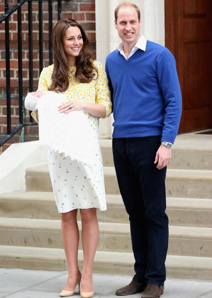  Duke And Duchess Of Cambridge Depart The Lindo Wing With Their Daughter