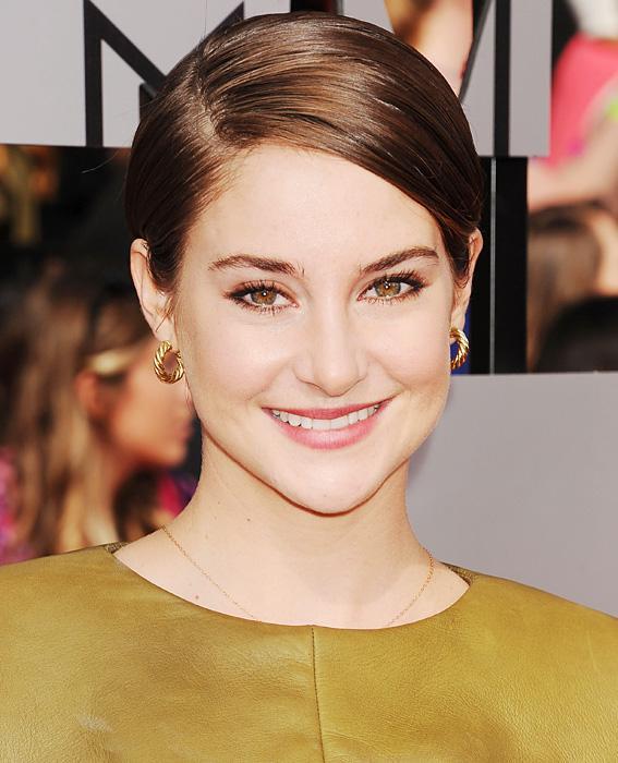 Shailene Woodley Updo