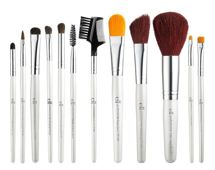 e.l.f. Professional Complete Set of 12 Brushes 
