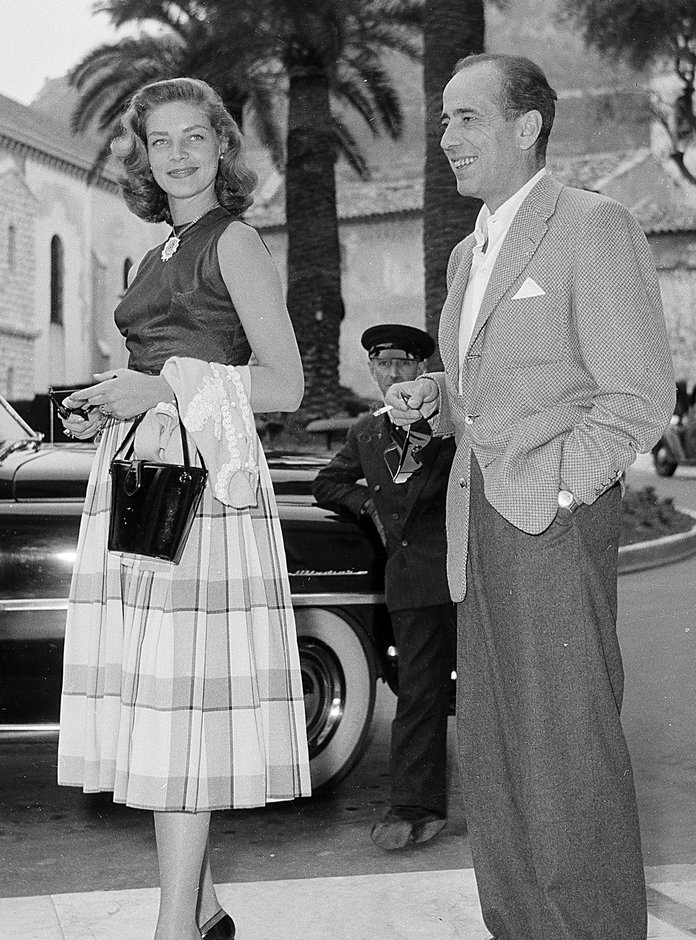 लॉरेन Bacall and Humphrey Bogart 