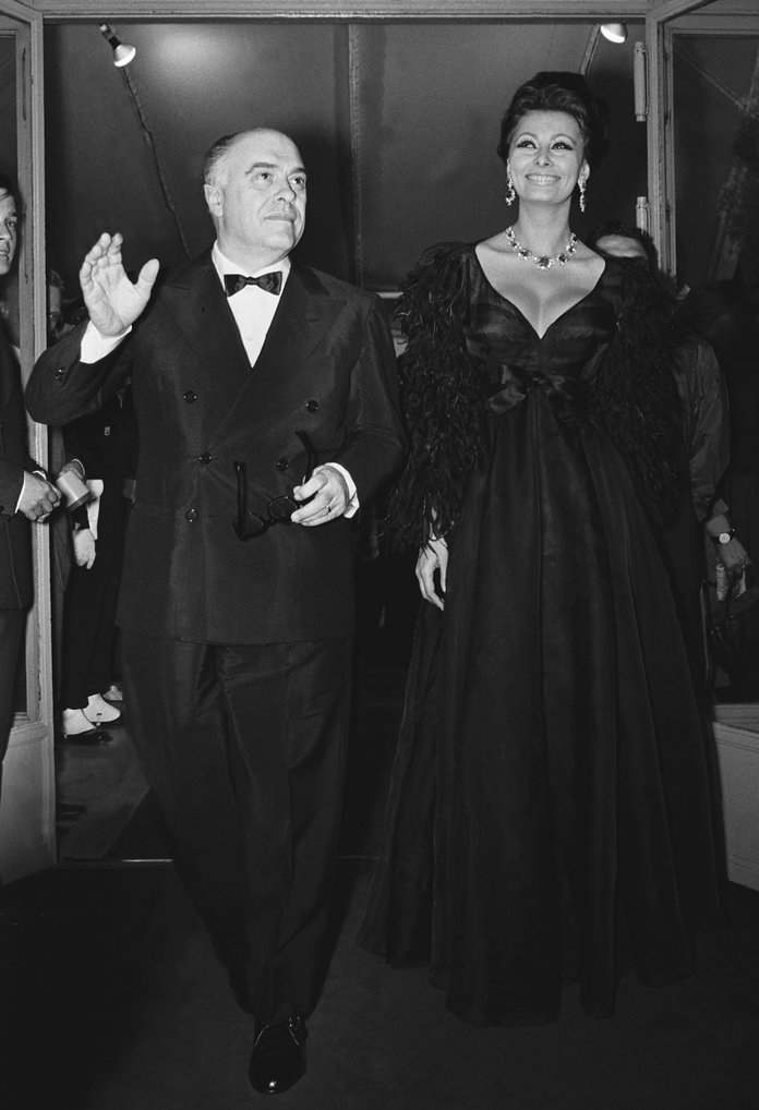 कार्लो Ponti and Sophia Loren 