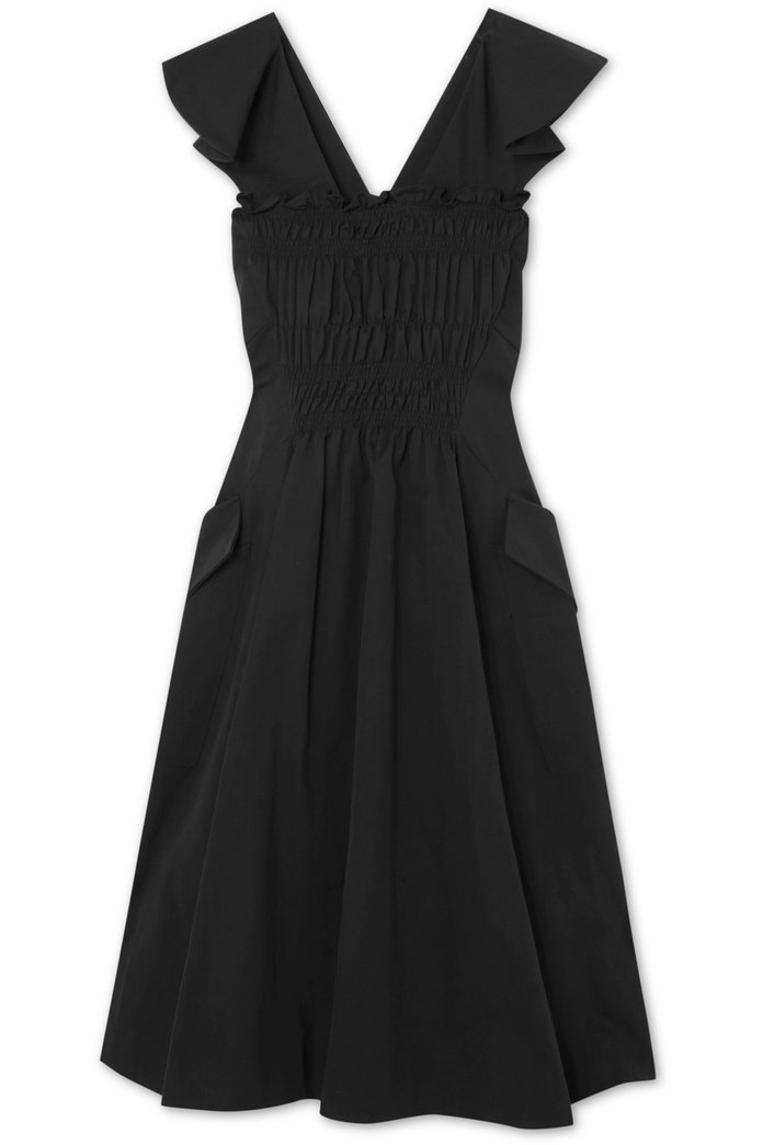 काली smock dress
