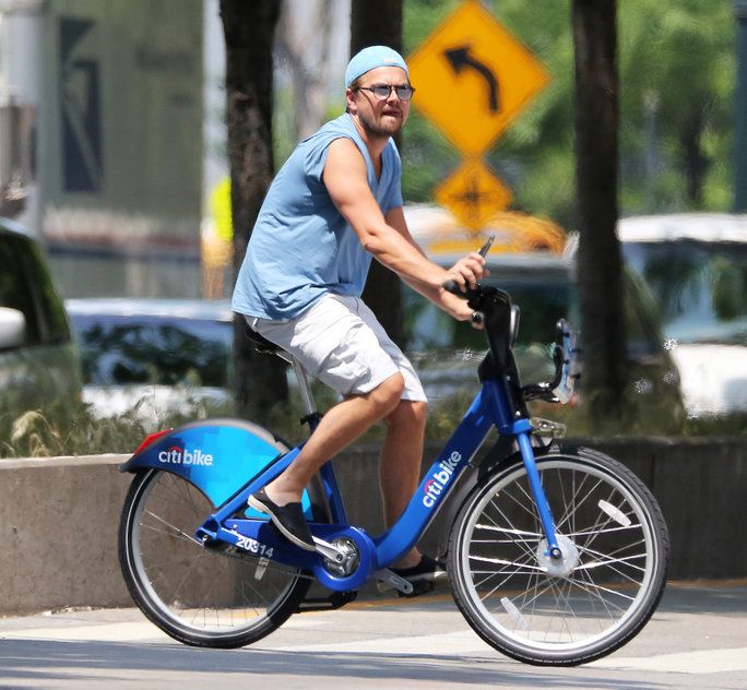 แต่ his favorite mode of transportation is a Citi Bike.