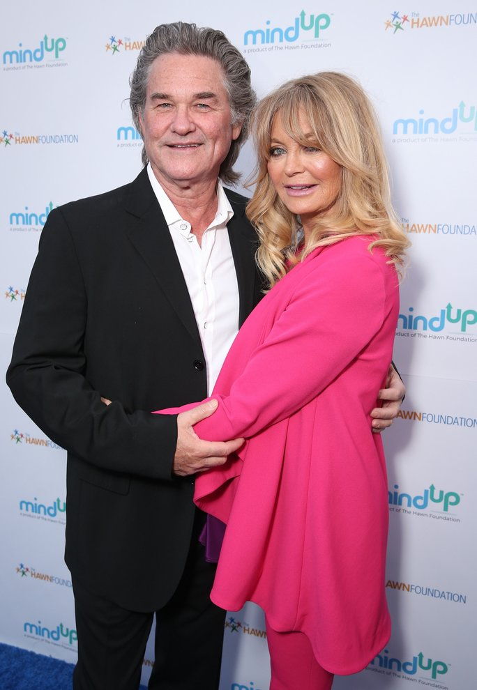 कर्ट Russell and Goldie Hawn; have been together for 30 years 