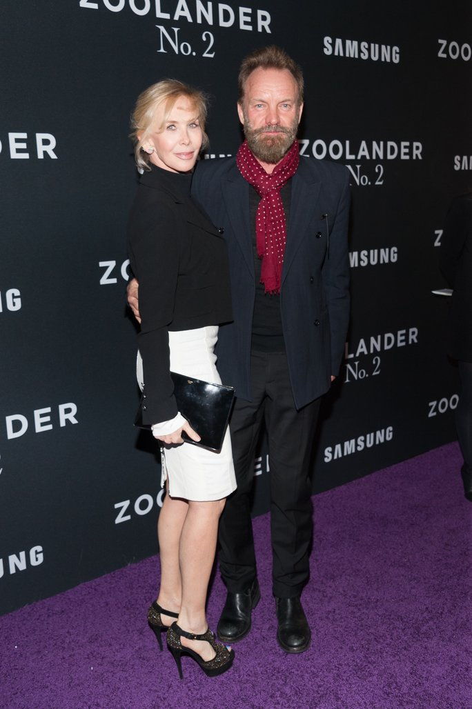 डंक and Trudie Styler; married for 23 years. 