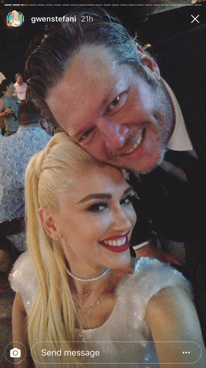 เกวน Stefani and Blake Shelton