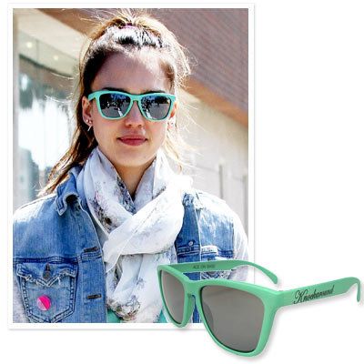 जेसिका Alba - Knockaround - Shop Star Sunglasses