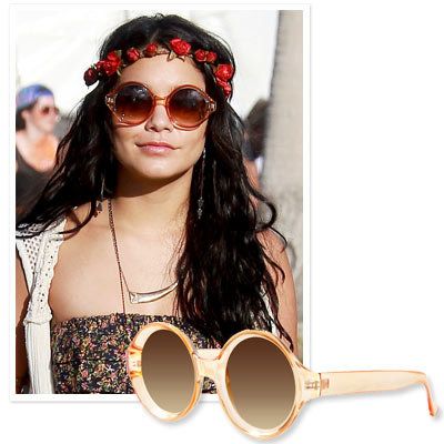 वैनेसा Hudgens - Quay - Shop Star Sunglasses