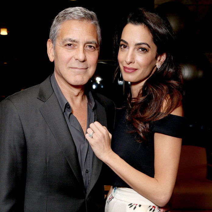 จอร์จ & Amal Clooney: Ella and Alexander 