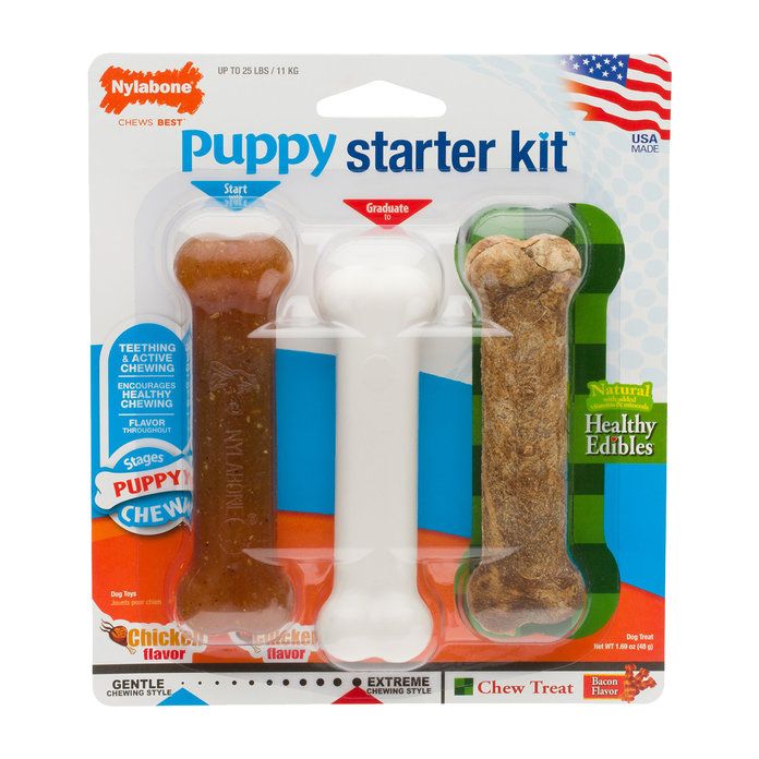 Nylabone Puppy Chew Starter Kit 