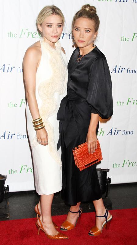 แมรี่ Kate and Ashley Olsen at the Fresh Air Fund gala