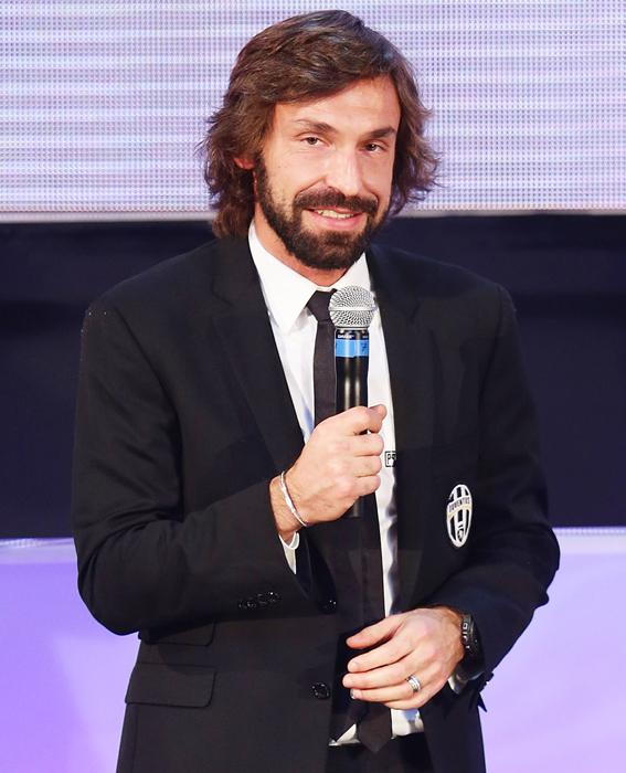 विश्व Cup soccer players off the field Andrea Pirlo