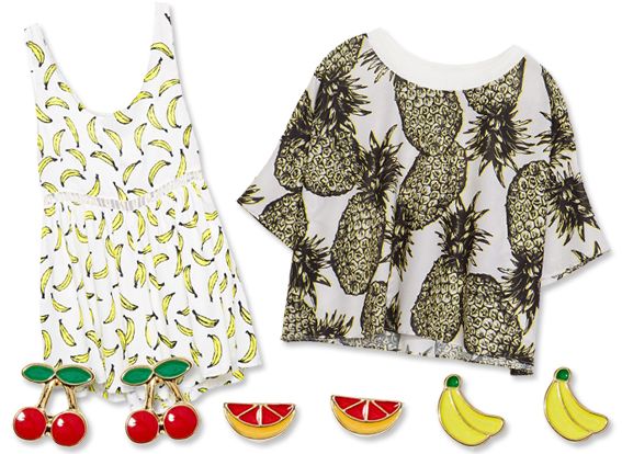 ฤดูร้อน Fruit Fashion