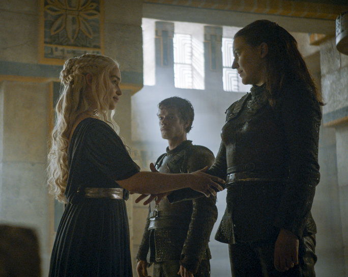 यारा Greyjoy joins forces with Daenerys Targaryen​ 