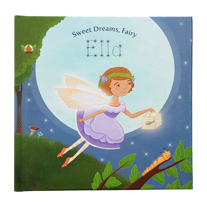 थोड़ा Girl's Personalized Garden Fairy Book 