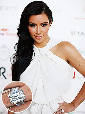 किम Kardashian - Kris Humphries - The Hottest Celebrity Engagement Rings