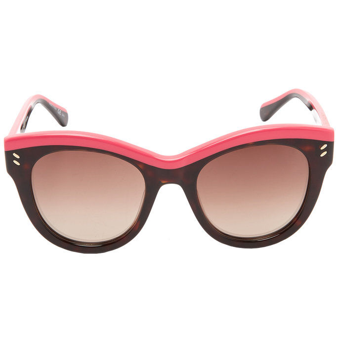 स्टेला McCartney Top Accent Cat Eye Sunglasses 