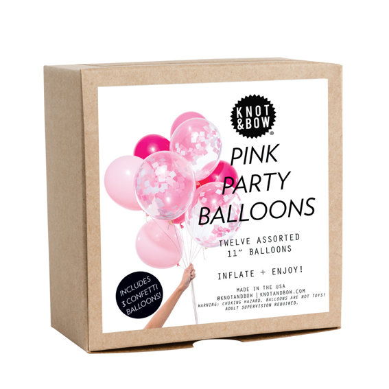 PINK PARTY BALLOONS