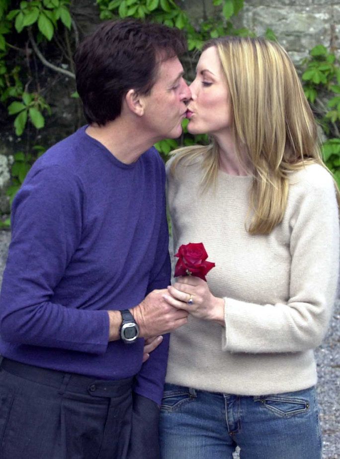 पॉल McCartney and Heather Mills 