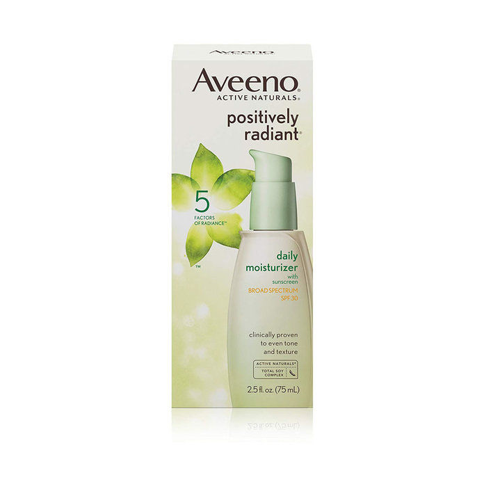 Aveeno Positively Radiant Sheer Daily Moisturizing Lotion for Dry Skin with SPF 30