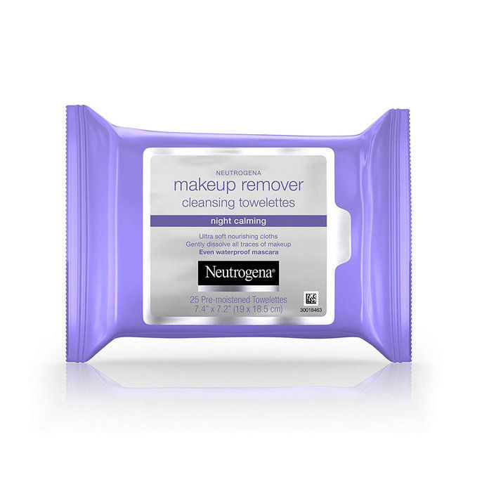 Neutrogena Night Calming Makeup Removing Cleansing Towelettes 