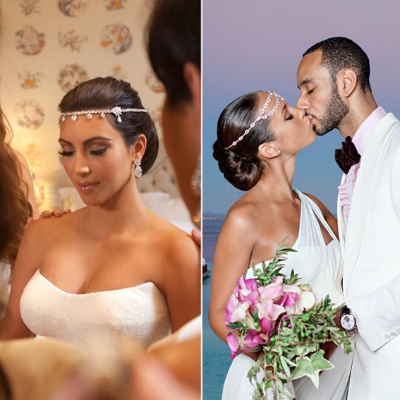 गैर traditional Celebrity Brides Alicia Keys