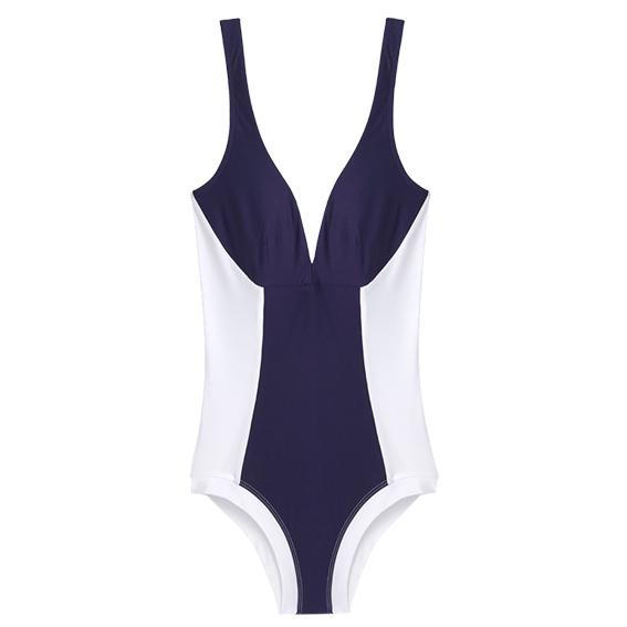 स्लिमिंग one-piece bathing suits: Zero + Maria Cornejo