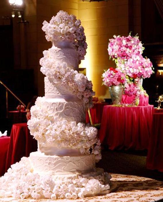 सिंथिया Weinstock wedding cakes