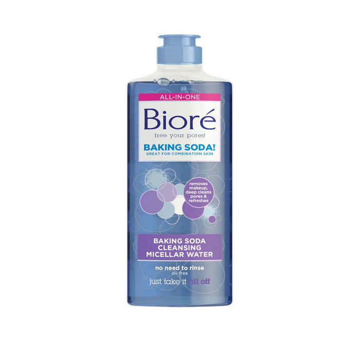 Biore Baking Soda Cleansing Micellar Water Facial Cleanser 