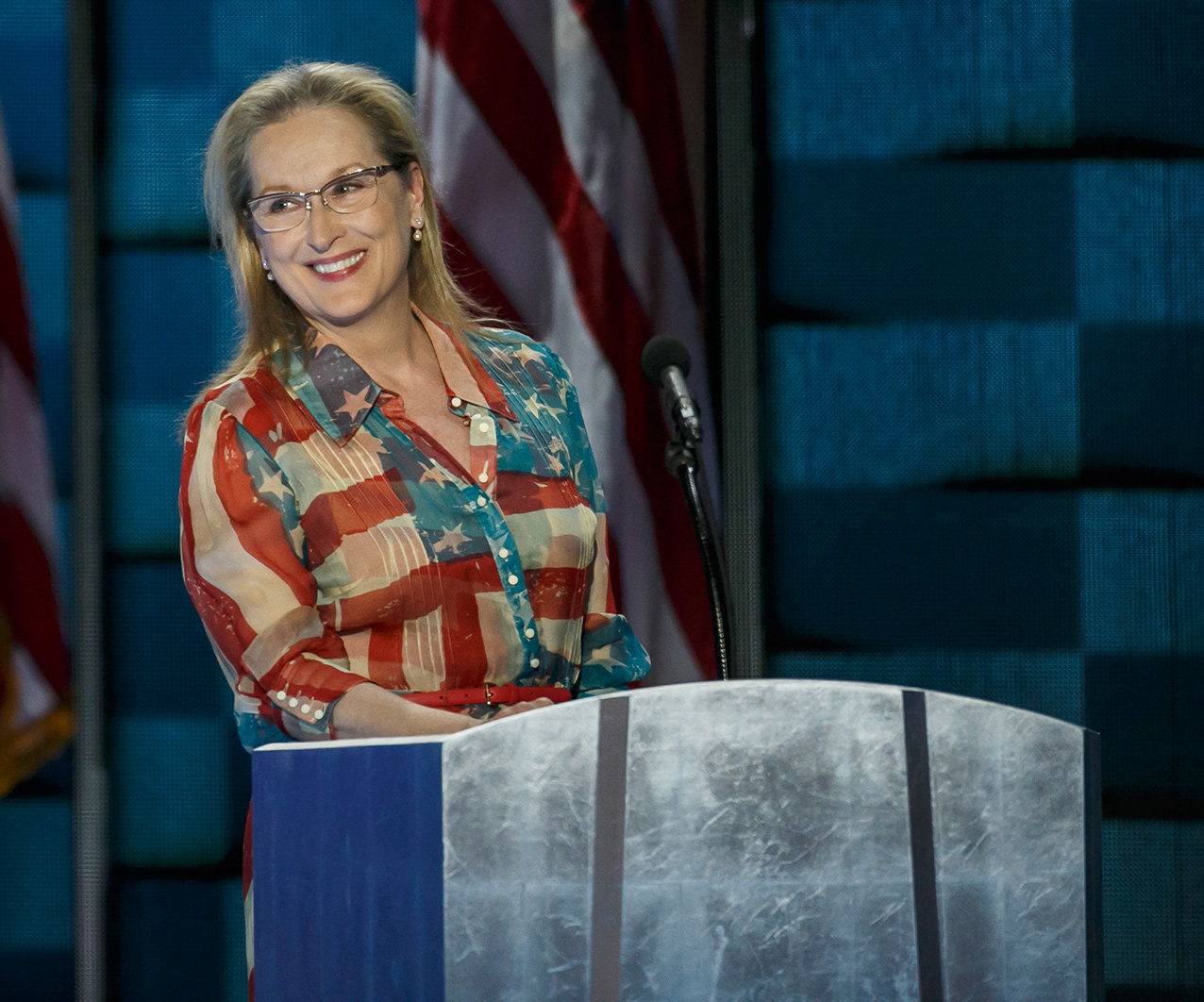 मेरील Streep at the DNC 