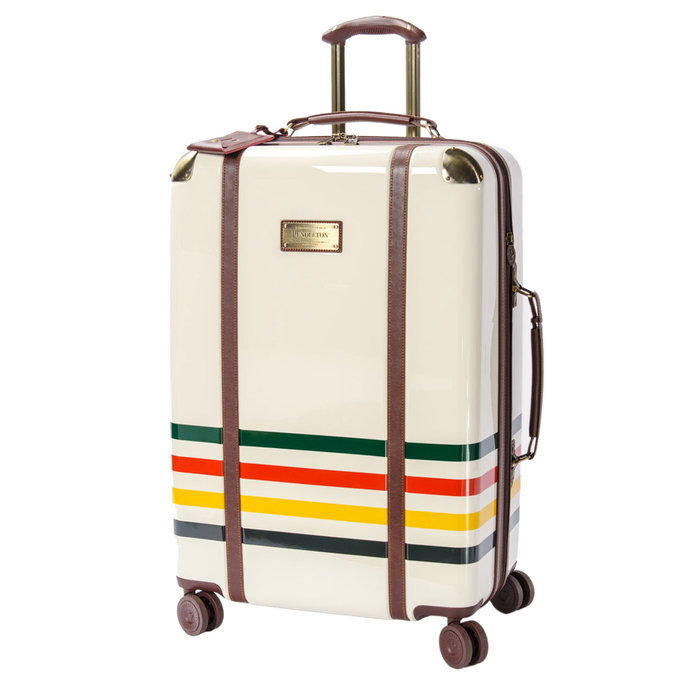 ธารน้ำแข็ง Stripe Spinner Luggage 
