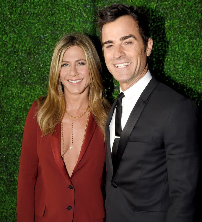 जेनिफर Aniston and Justin Theroux ANUARY 15 2015