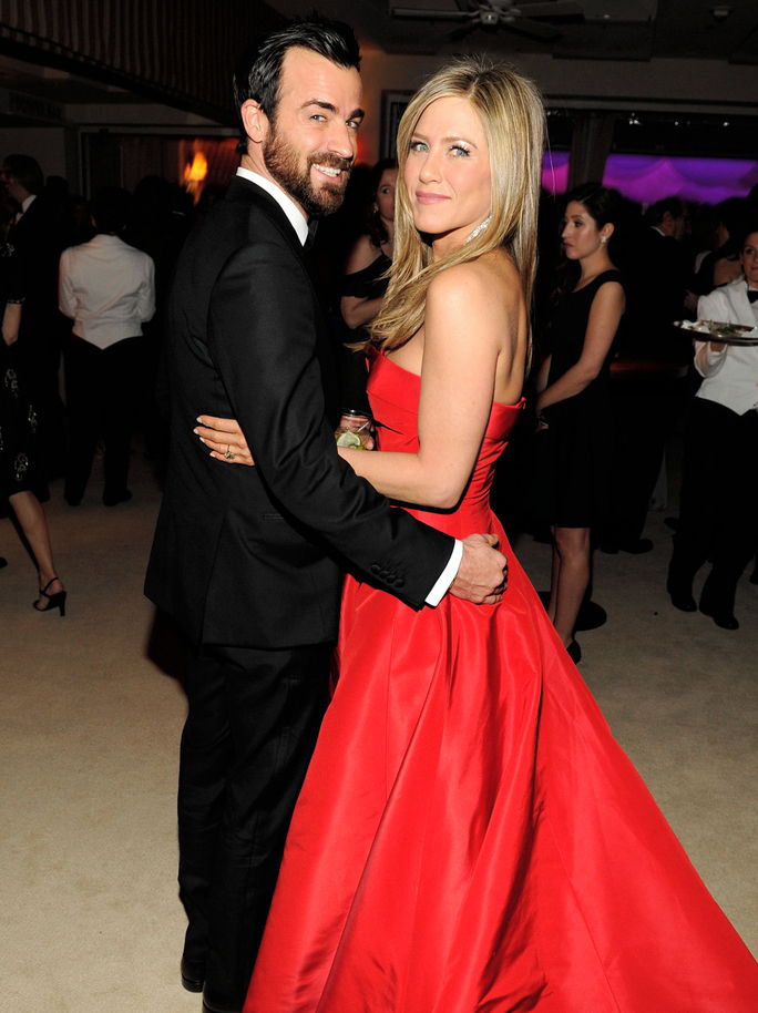 เจนนิเฟอร์ Aniston and Justin Theroux FEBRUARY 24 2013