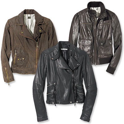 दुकान the Leather Jackets Trend