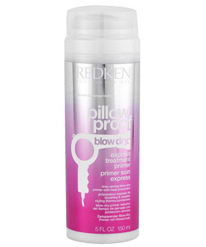 सेवा मेरे Shave Minutes Off Your Blow-Dry: Redken Pillow-Proof Blow Dry Express Treatment Primer 