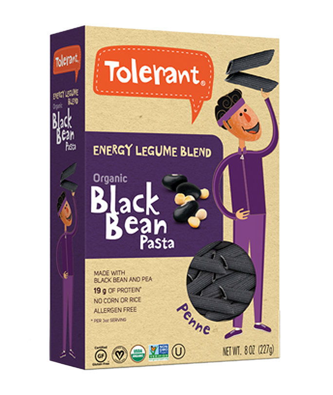 सहिष्णु Organic Black Bean Pasta 