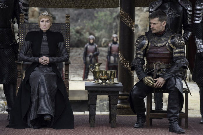 Cersei Lannister and Jaime Lannister 