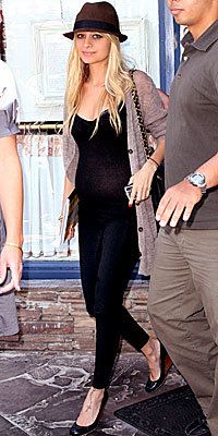 निकोल Richie, pregnant, maternity, style, Chanel, hat
