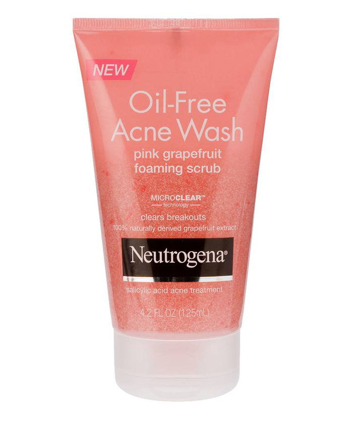 Neutrogena Oil-Free Acne Wash Pink Grapefruit Scrub 