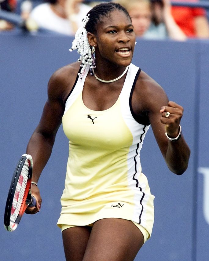 จำนวน seven seeded Serena Williams of the US pum