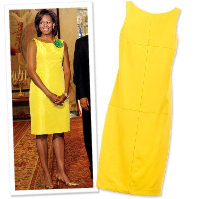 मिशेल Obama's Power Dressing - Bright Sheaths - Nicole Miller - Jason Wu