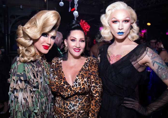 जोडी Harsh, Michelle Visage, and Miss Fame 