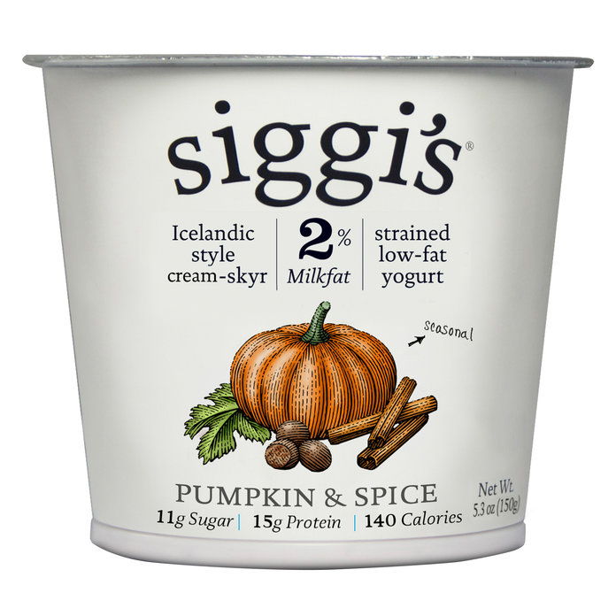 Siggi's Pumpkin & Spice Yogurt 