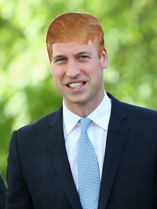 डोनाल्ड Trump Hair - Prince William 