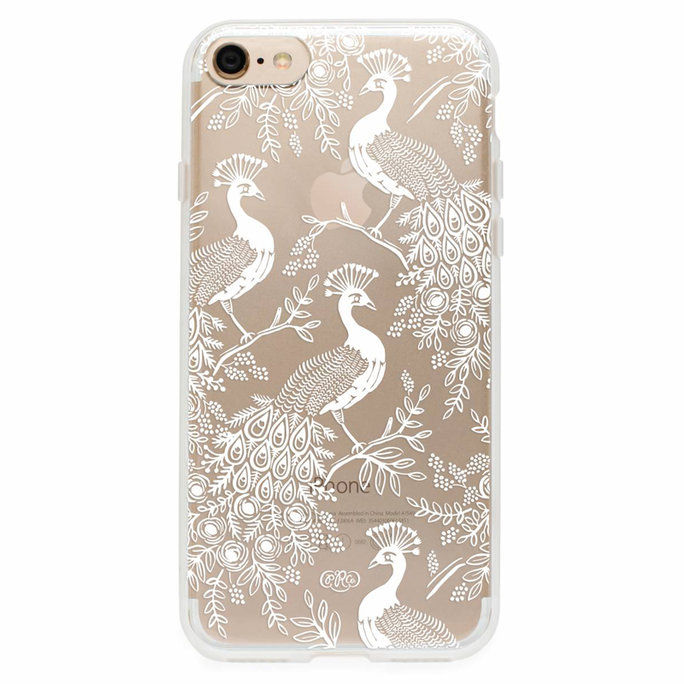 राइफल Paper Co. Clear Peacock for iPhone 7 