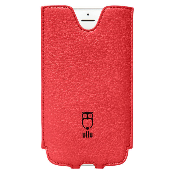Ullu Premium Leather Pocket in Bloody Hell for iPhone 7 