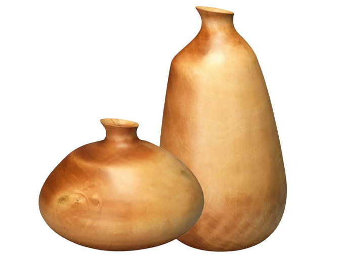 เนื้อไม้ Organic Vase