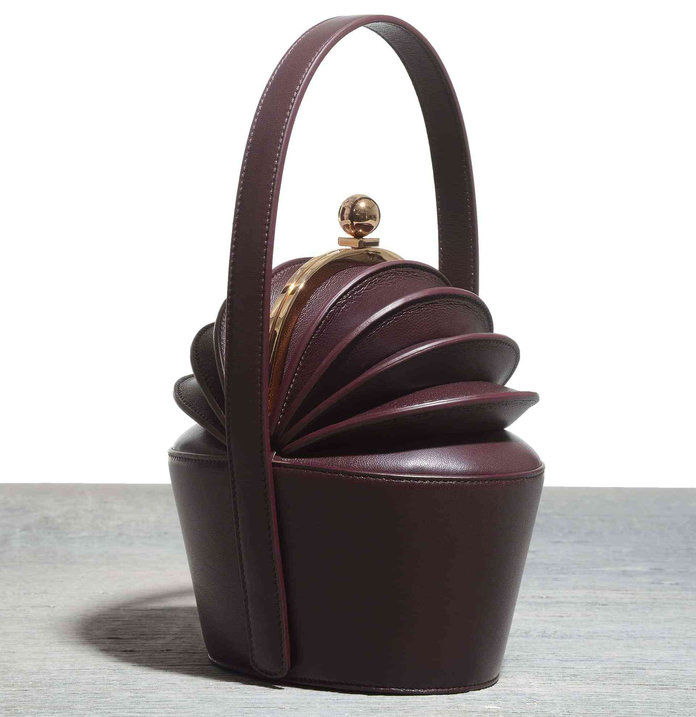 जेन bag in bordeaux, $2,495; at Bergdorf Goodman. 