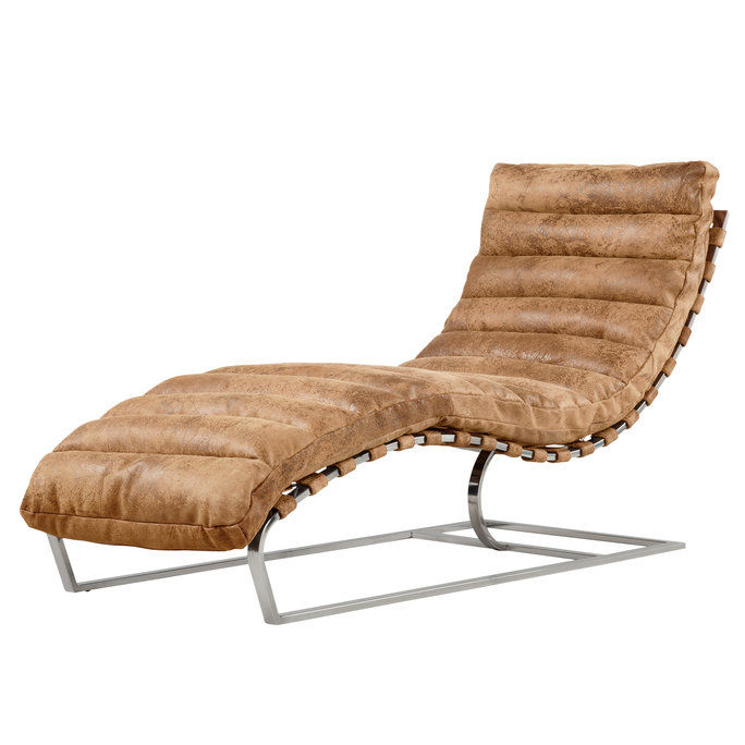 Oviedo Leather Chaise