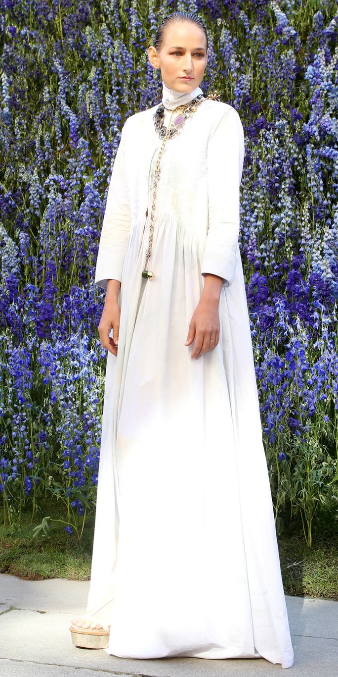 Leelee Sobieski attends the Christian Dior